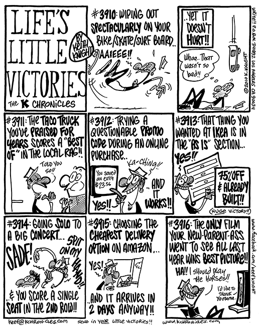 Life’s Little Victories