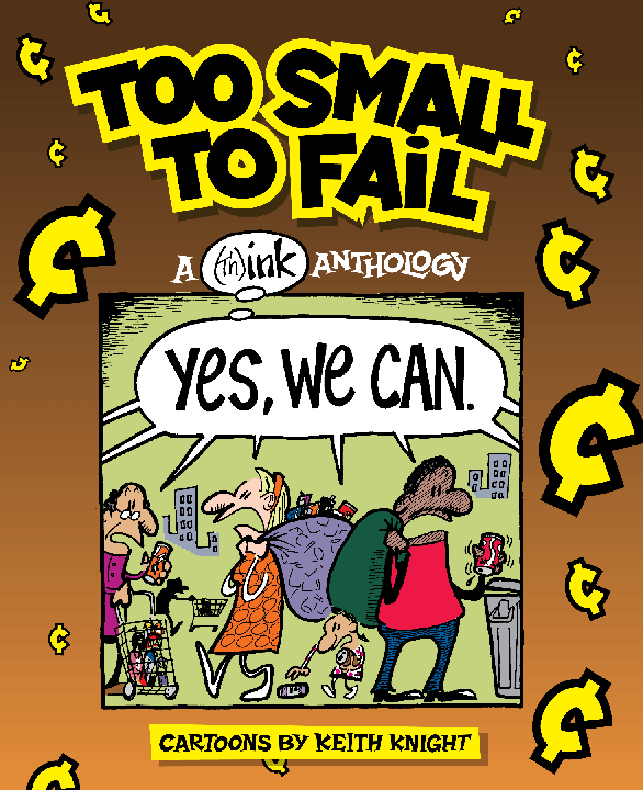 the cover of the new (th)ink compilation "Too Small To Fail"