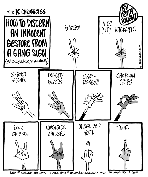 Know Your Gang Signs