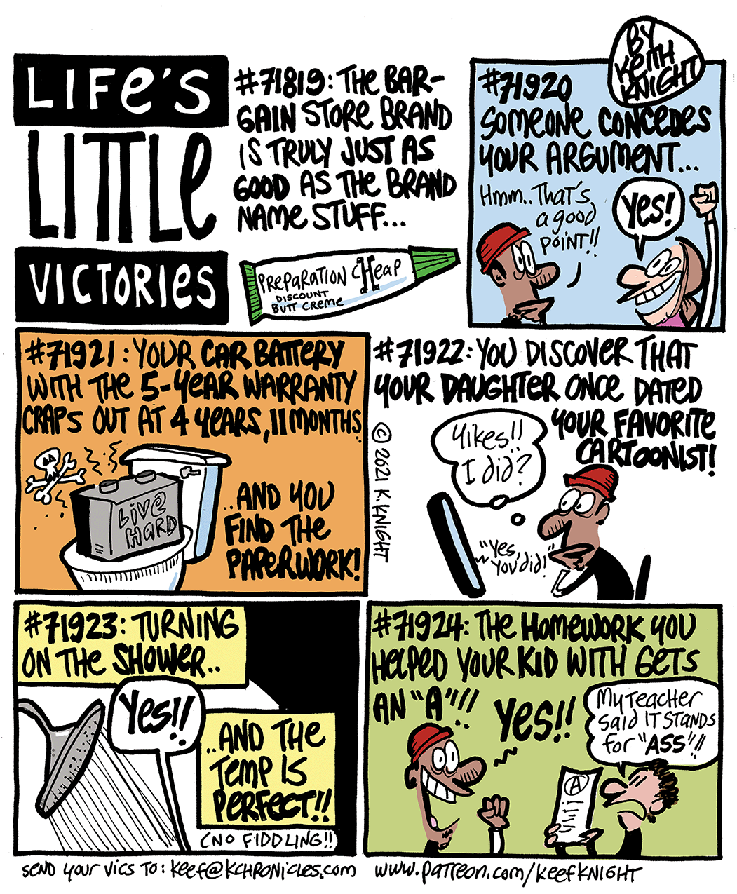 Little Victories 7/31/21